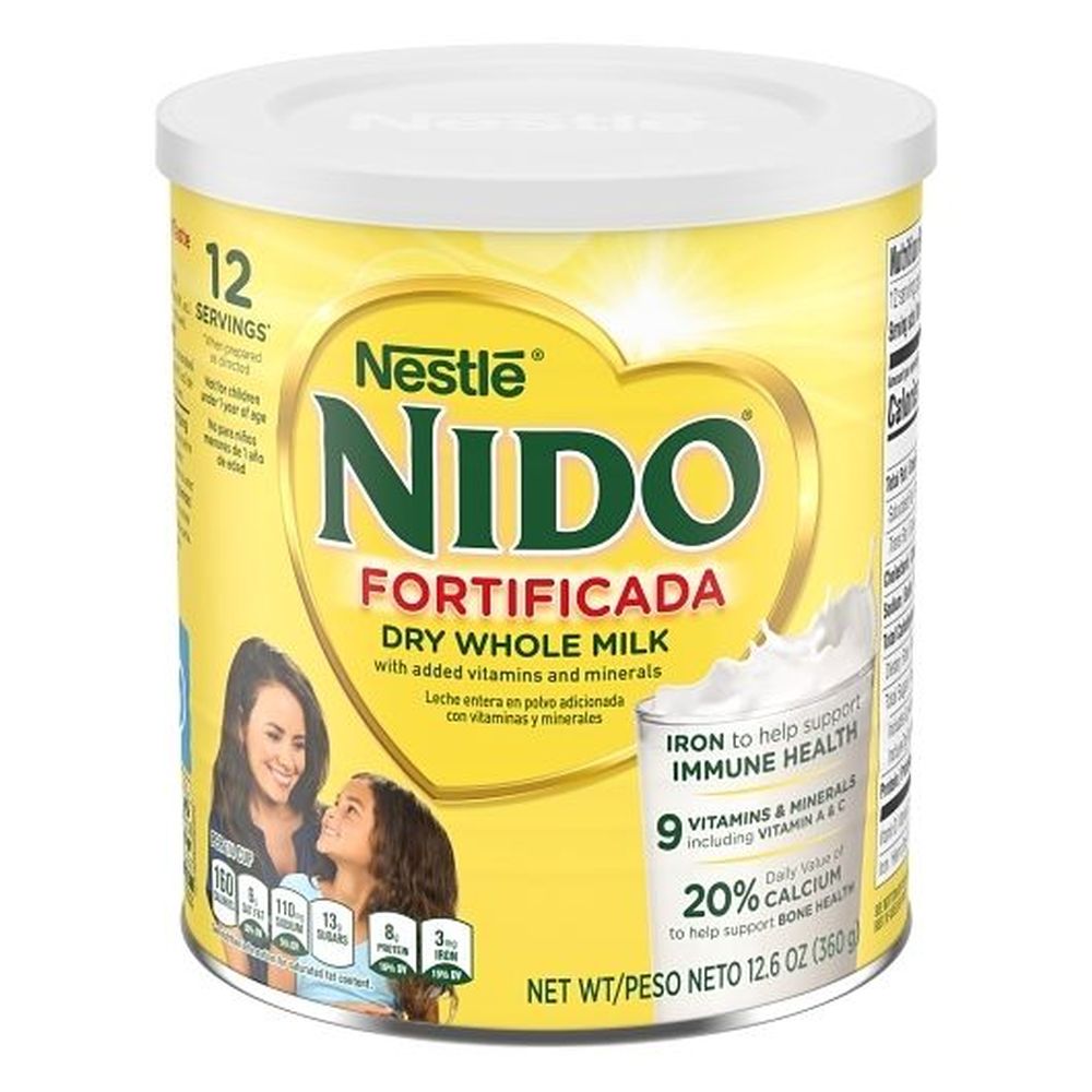 Nido Fortificada Dry Milk Powder, 12.7 Ounce -- 6 Per Case