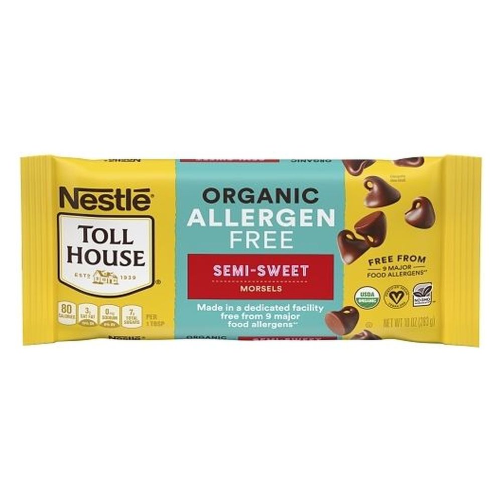 Toll House Simply Delicious Semisweet Chocolate Morsels, 10 Ounce -- 15 Per Case