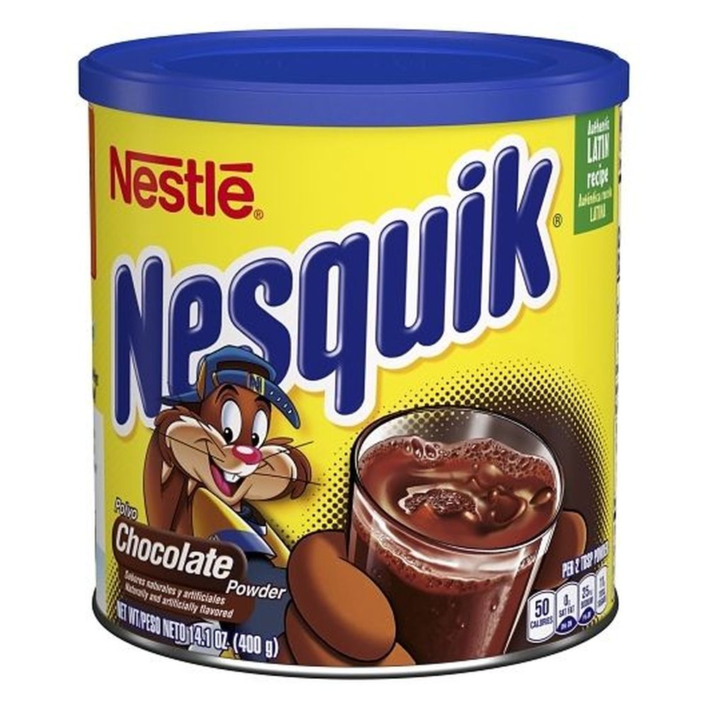 Nesquik Chocolate Flavored Powder Drink Mix, 14.1 Ounce -- 12 Per Case