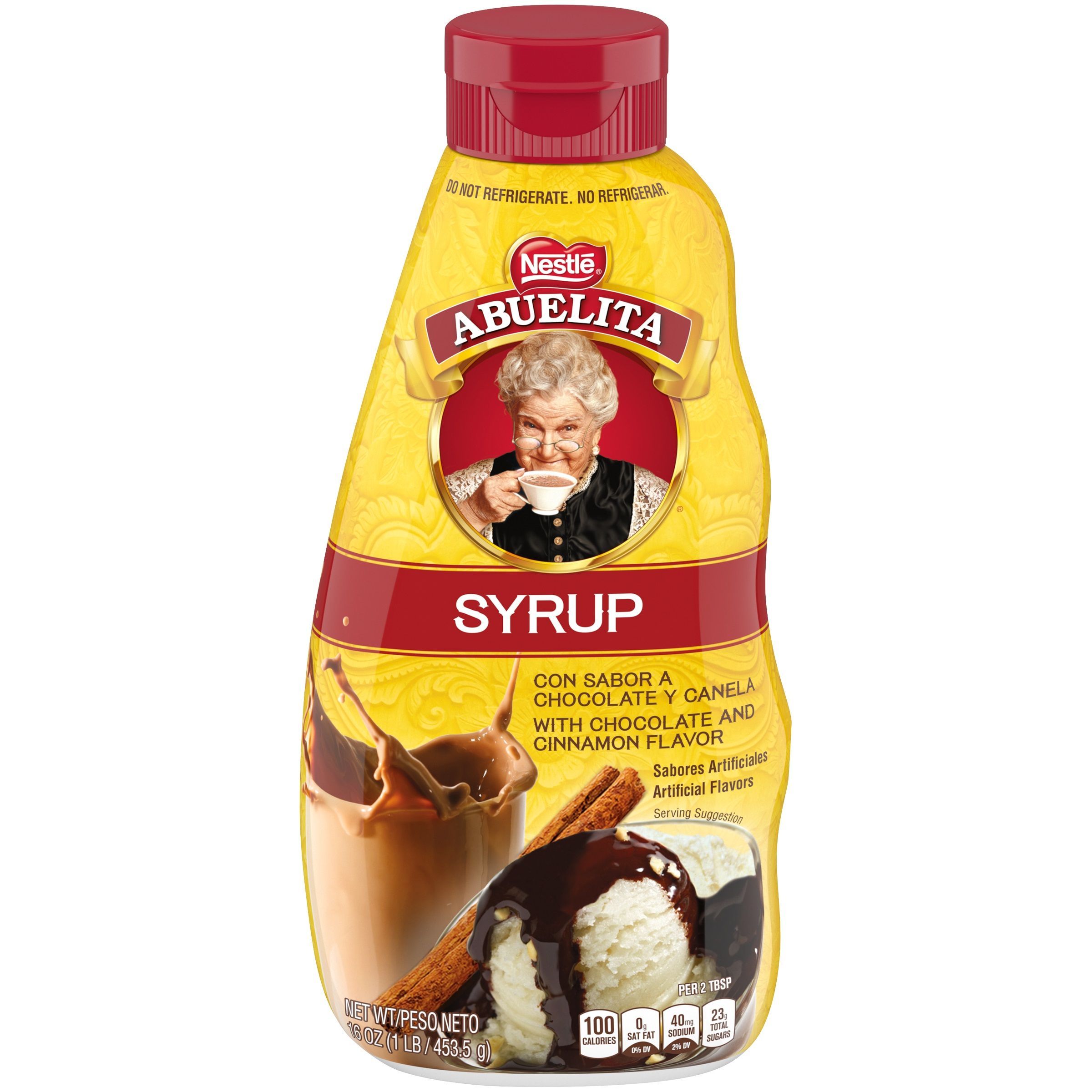 Abuelita Syrup With Chocolate And Cinnamon Flavor, 16 Ounce -- 12 Per Case