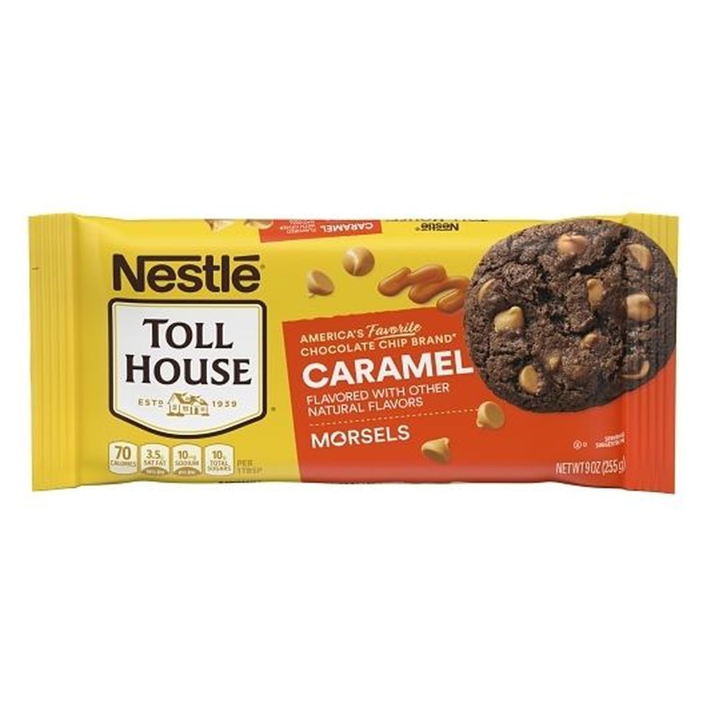 Nestle Toll House Caramel Morsel, 9 Ounce -- 24 Per Case
