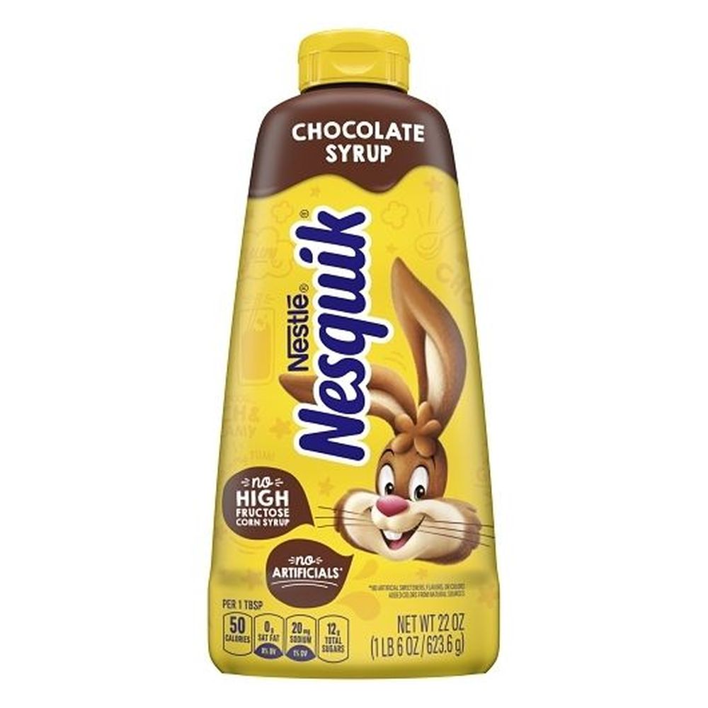 Nesquik Milk Flavoring Chocolate Syrup, 22 Ounce -- 6 Per Case