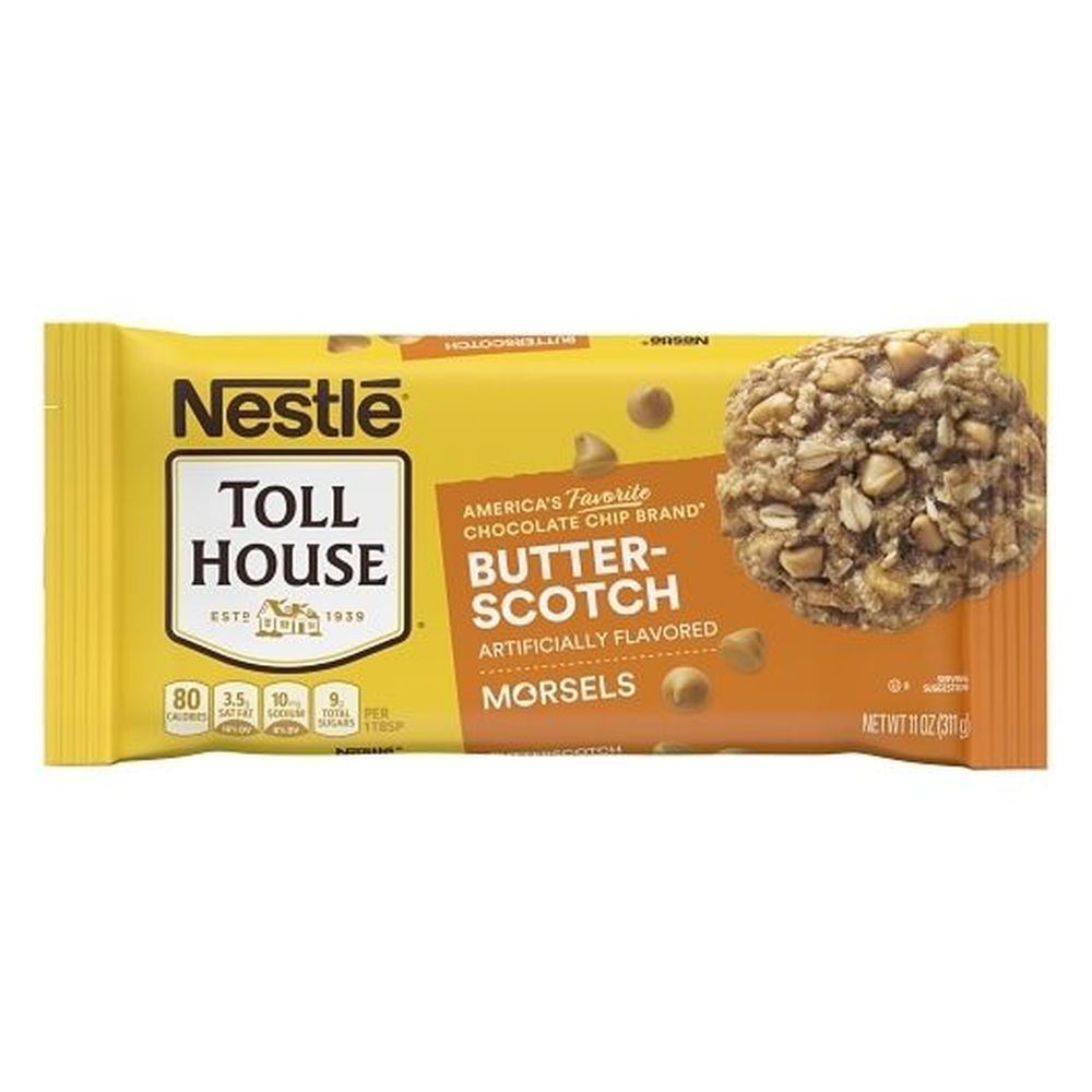 Toll House Butterscotch Morsels, 11 Ounce -- 12 Per Case