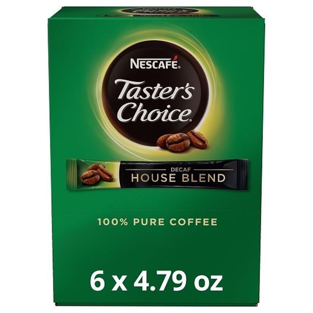 Taster's Choice Decaf House Blend Coffee - Stick Pack, 80 Count -- 6 Per Case