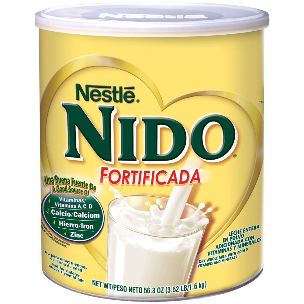 Nido Dry Whole Milk With Added Vitamins And Minerals, 56.32 Ounce -- 6 Per Case