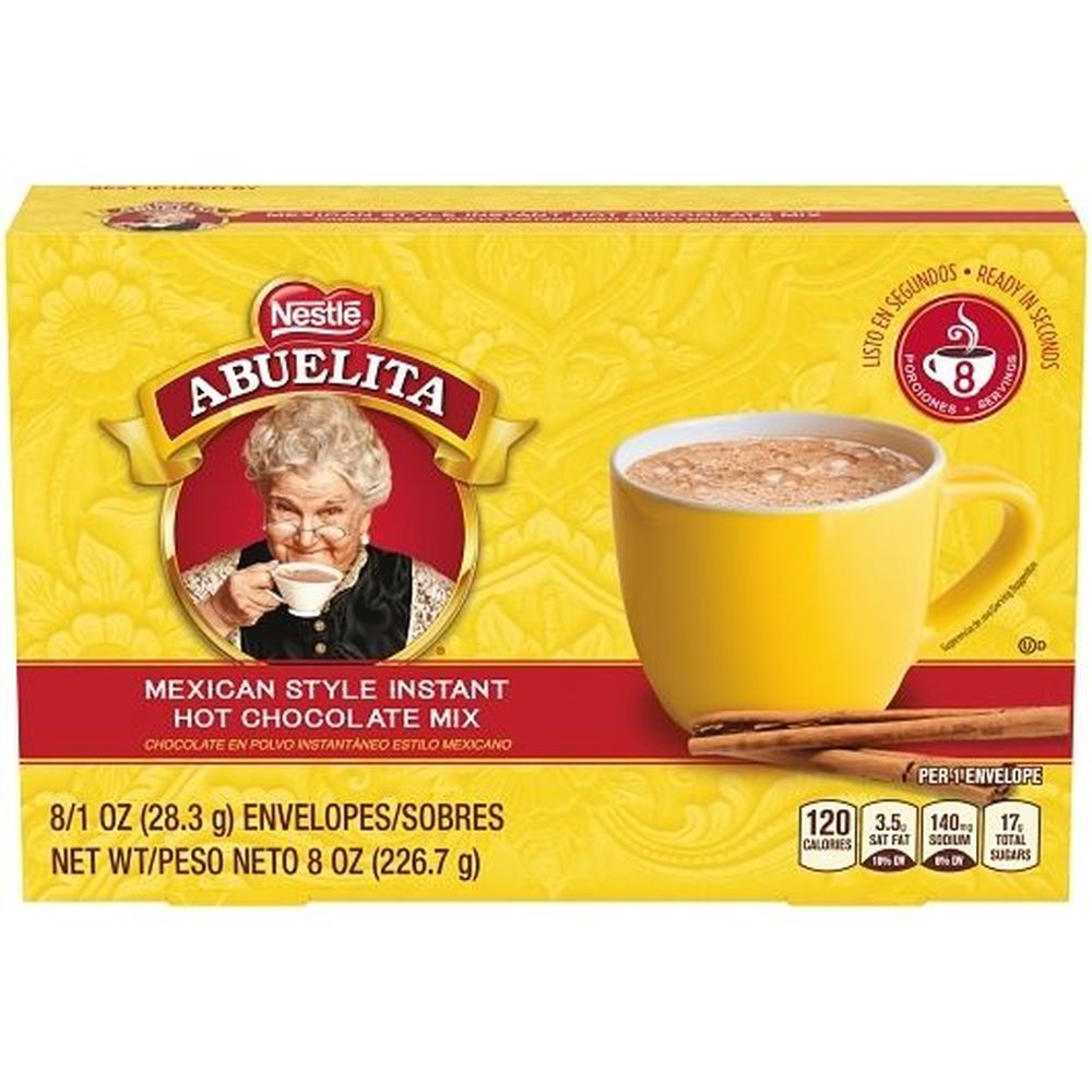 Abuelita Mexican Style Instant Hot Chocolate Mix, 8 Ounce -- 12 Per Case