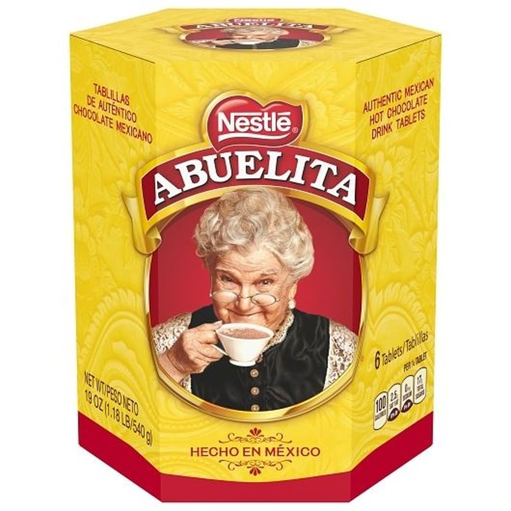 Abuelita Authentic Mexican Hot Chocolate Drink Tablets, 19 Ounce -- 12 Per Case