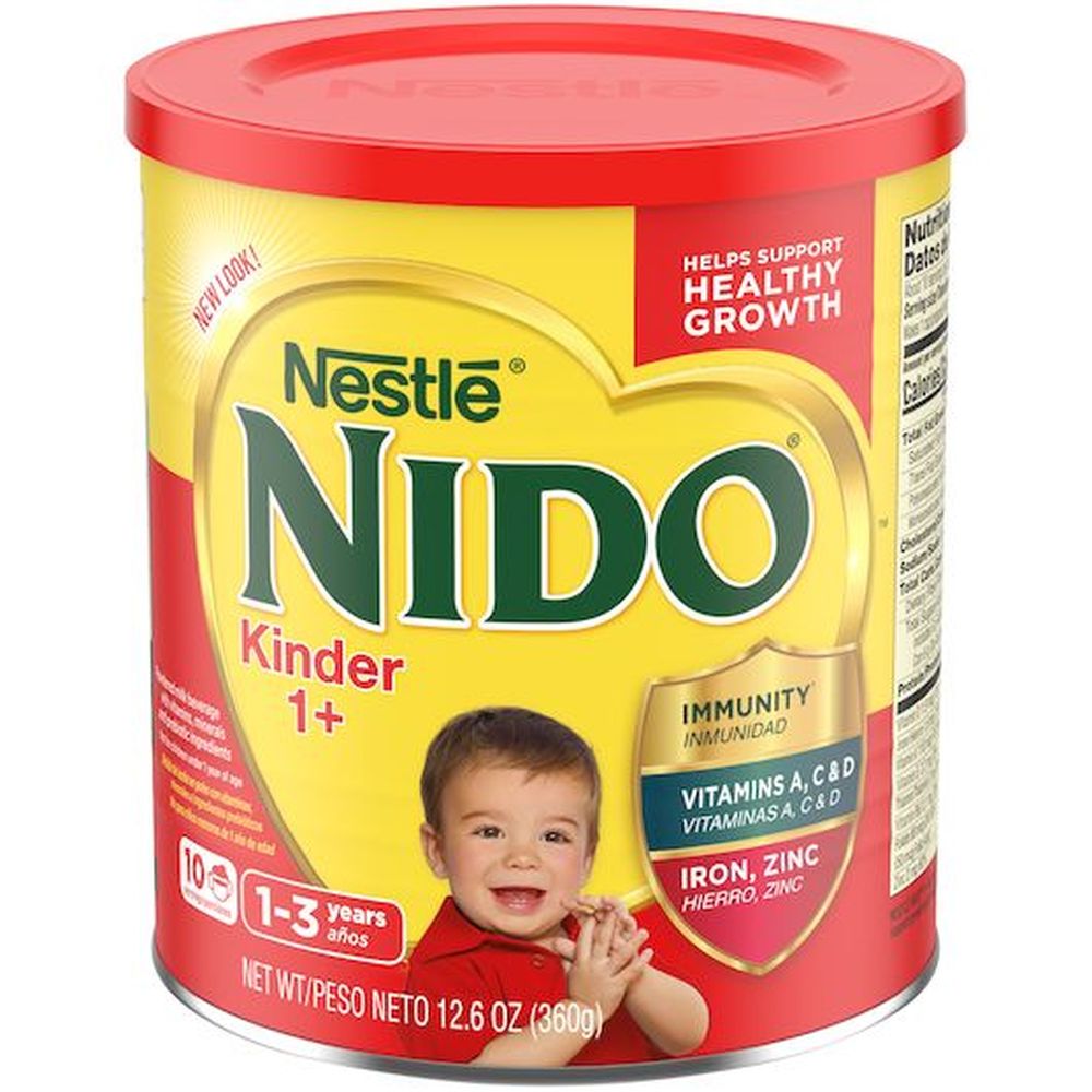 Nido 1+ Prebiotic Toddler Milk Beverage, 12.7 Ounce -- 6 Per Case