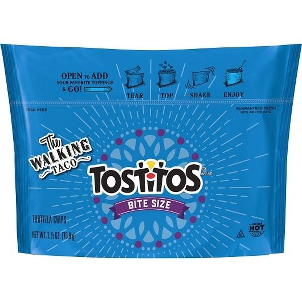 Tostitos Bite Size Walking Taco Tortilla Chips, 2.5 Ounce -- 18 Per Case