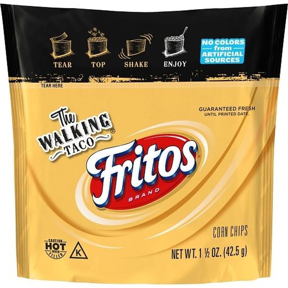 Fritos The Original The Walking Taco Corn Chips, 1.5 Ounce -- 60 Per Case
