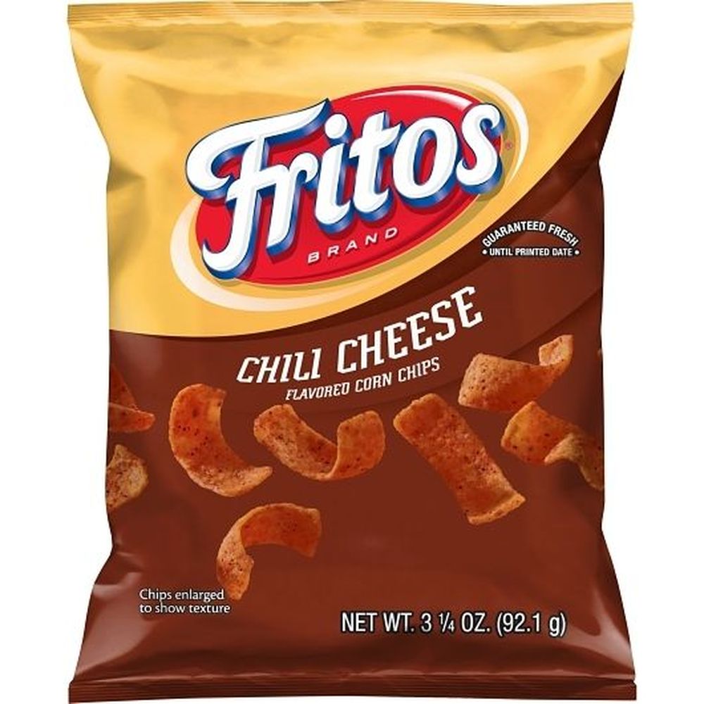Fritos Chili Cheese Flavored Corn Chips, 3.25 Ounce -- 36 Per Case
