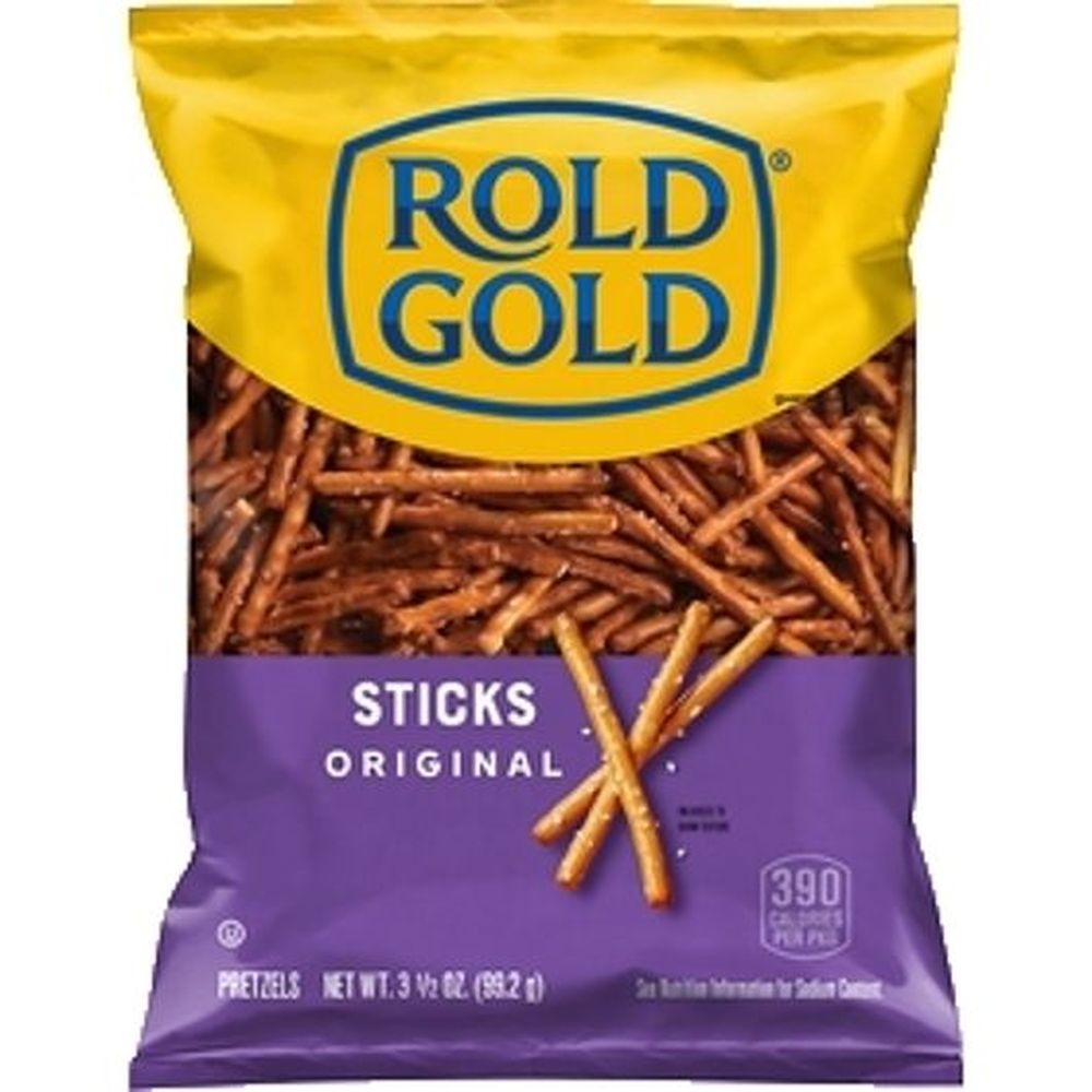 Rold Gold Regular Pretzels Stick, 3.5 Ounce -- 34 Per Case
