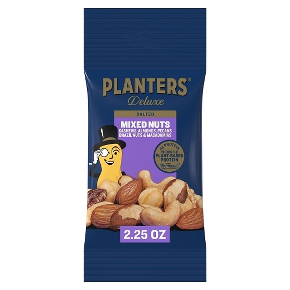 Planters Deluxe Mixed Nut, 2.25 Ounce -- 72 Per Case