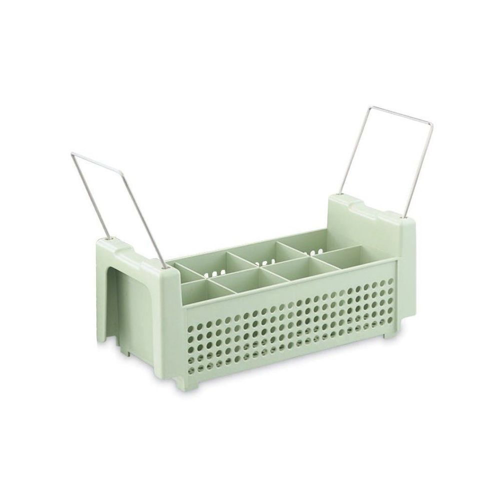 Vollrath Light Green 8 Compartment Signature Basket With Handle