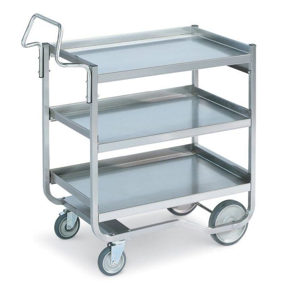 Vollrath Heavy-duty Stainless Steel 3 Shelves Knock Down Cart, 650 Pound Capacity