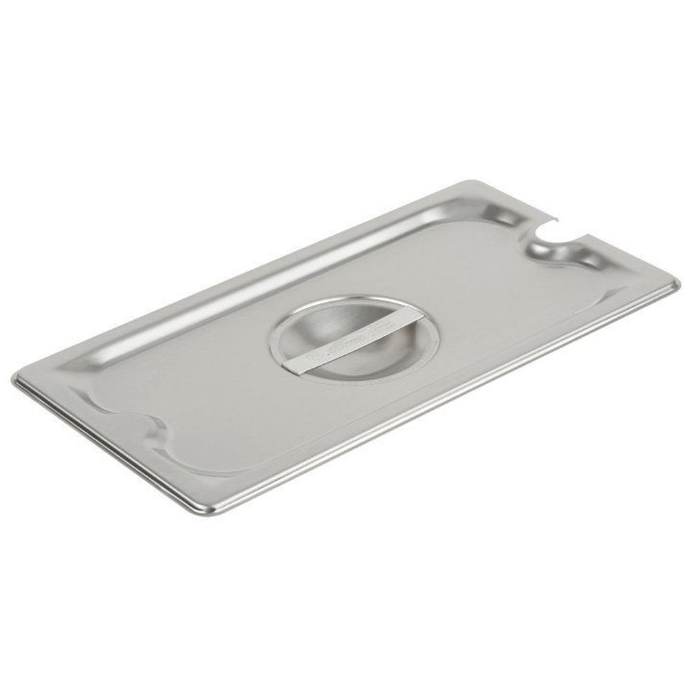 Vollrath Super Pan 3 Stainless Steel Slotted Cover Fits Third Size Super Pan