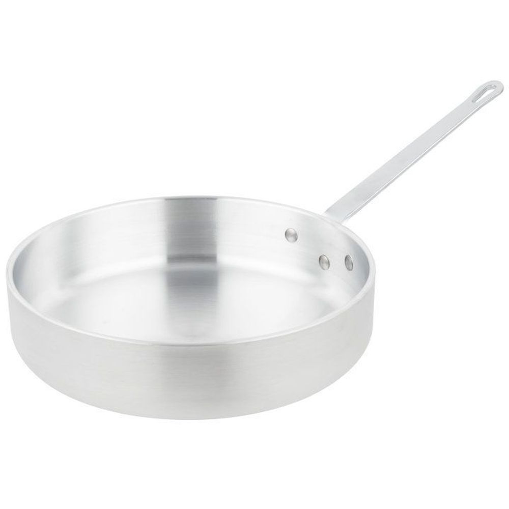 Vollrath Wear Ever Classic Select 10 Inch Natural Finish Heavy Duty Saute Pan, 3 Quart Capacity -- 2 Per Case