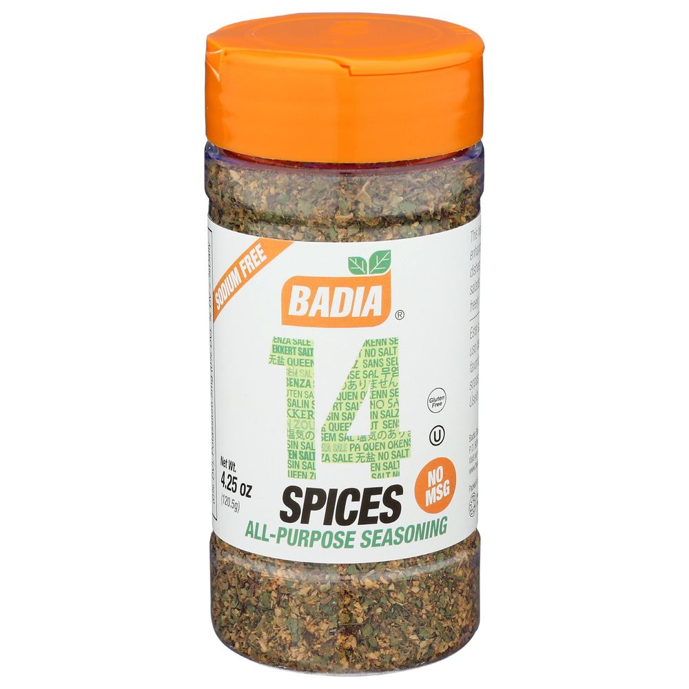 Badia 14 Spices All Purpose Seasoning, 5.53 Ounce -- 6 Per Case