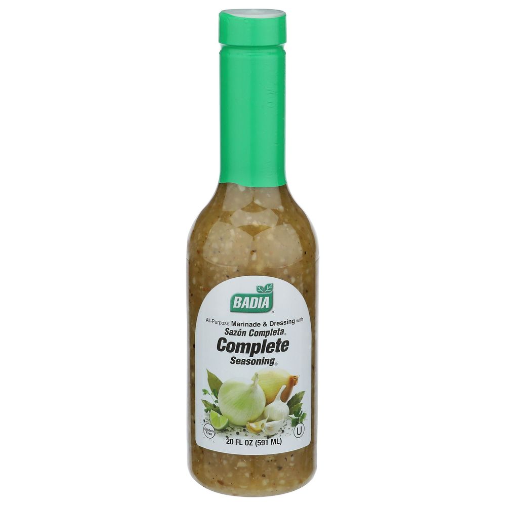 All Purpose Marinade and Dressing with Complete Seasoning