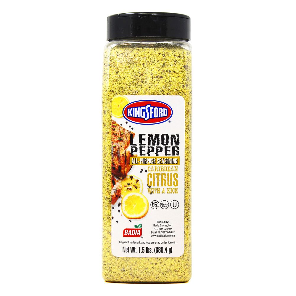 Kingsford Lemon Pepper All Purpose Seasoning, 1.5 Pound -- 4 Per Case
