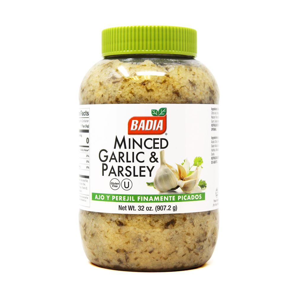 Minced Garlic and Parsley