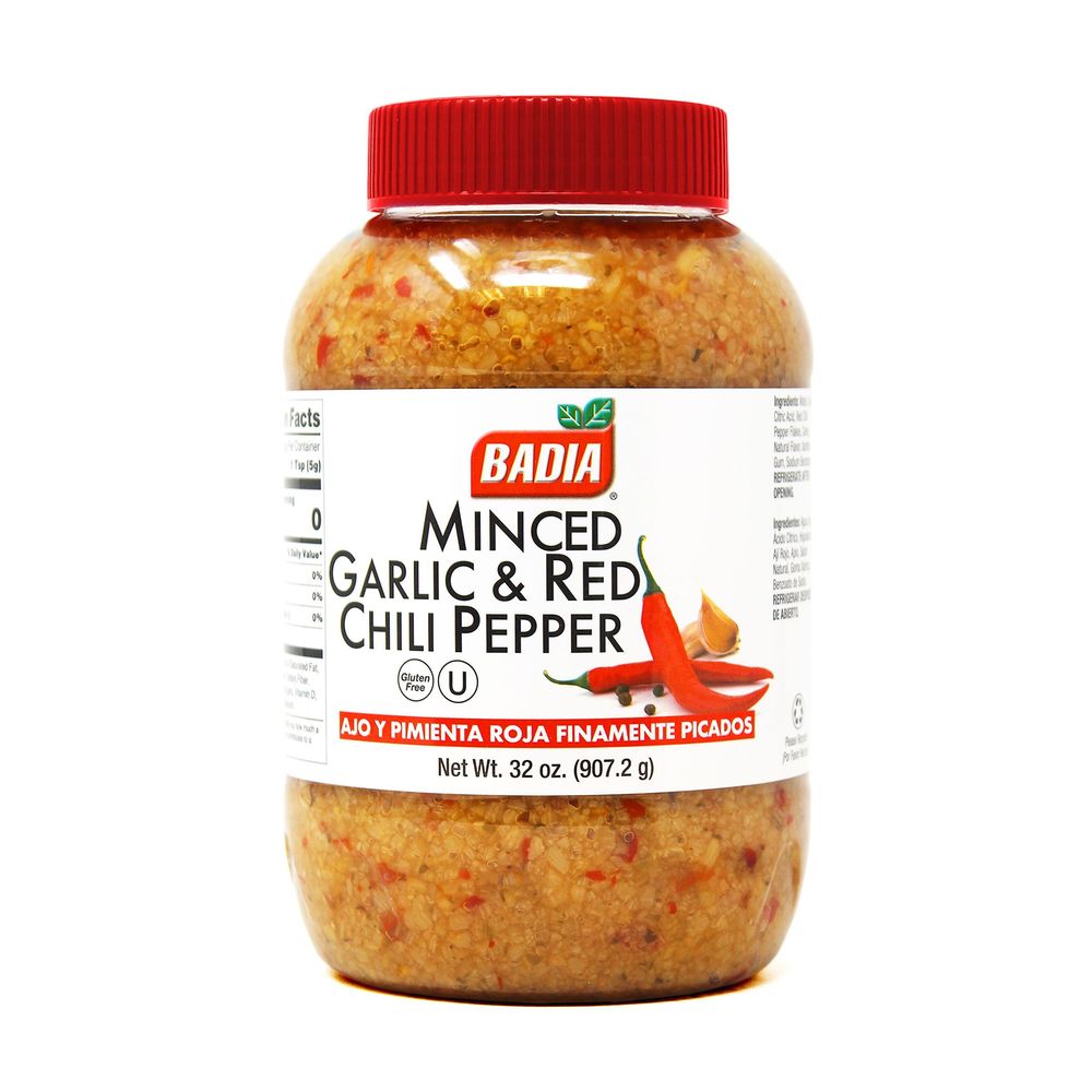 Minced Garlic and Red Chili Pepper