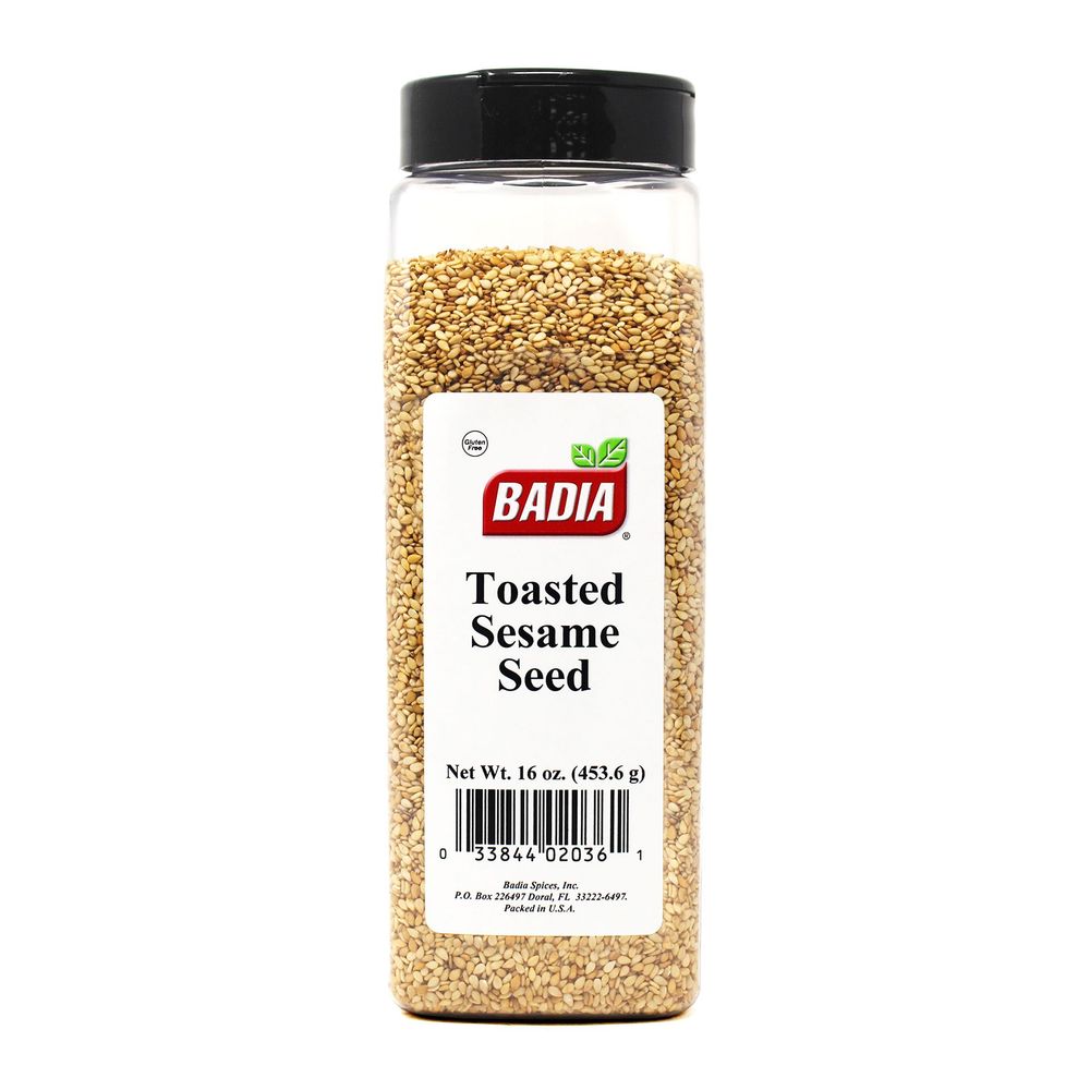 Badia Toasted Sesame Seed, 16 Ounce -- 6 Per Case