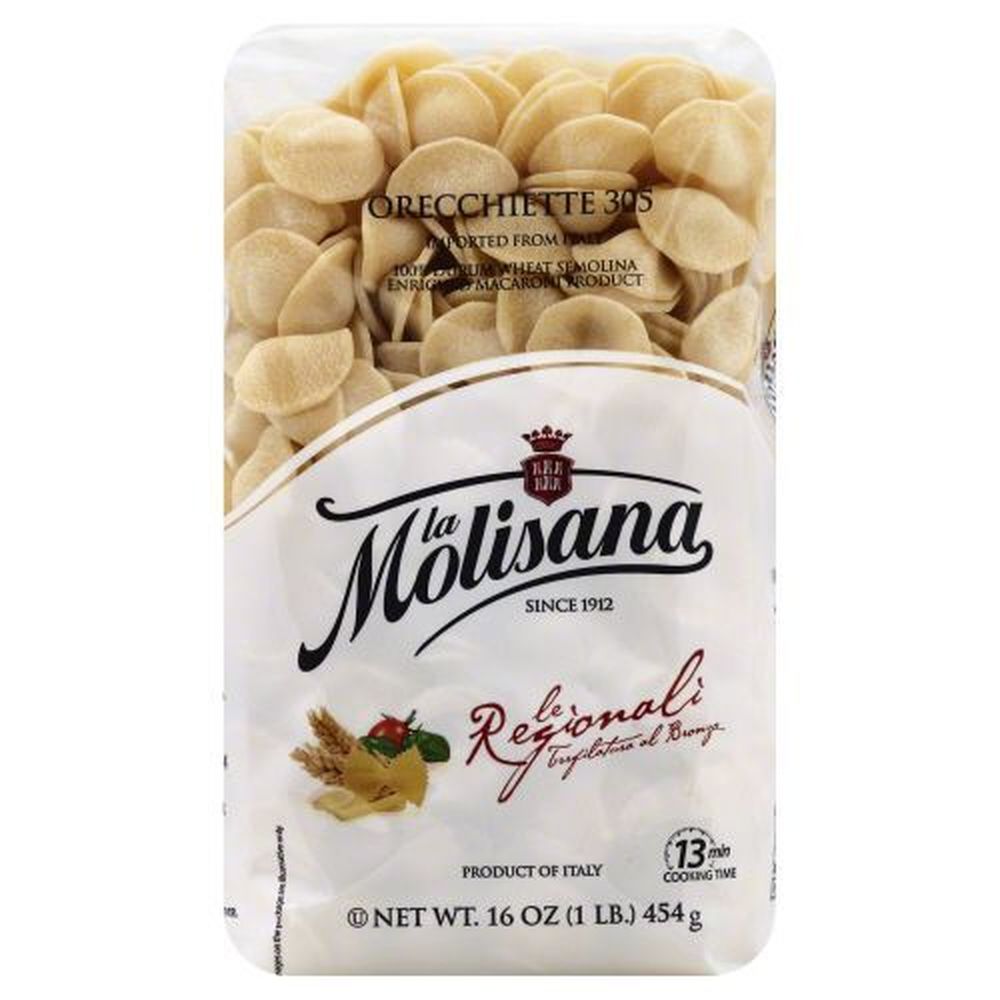 La Molisana Orecchiette Pasta, 16 Ounce -- 12 Per Case