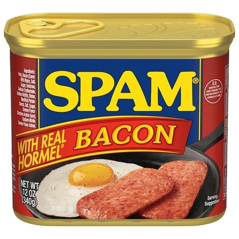 Spam With Real Hormel Bacon, 12 Ounce -- 12 Per Case