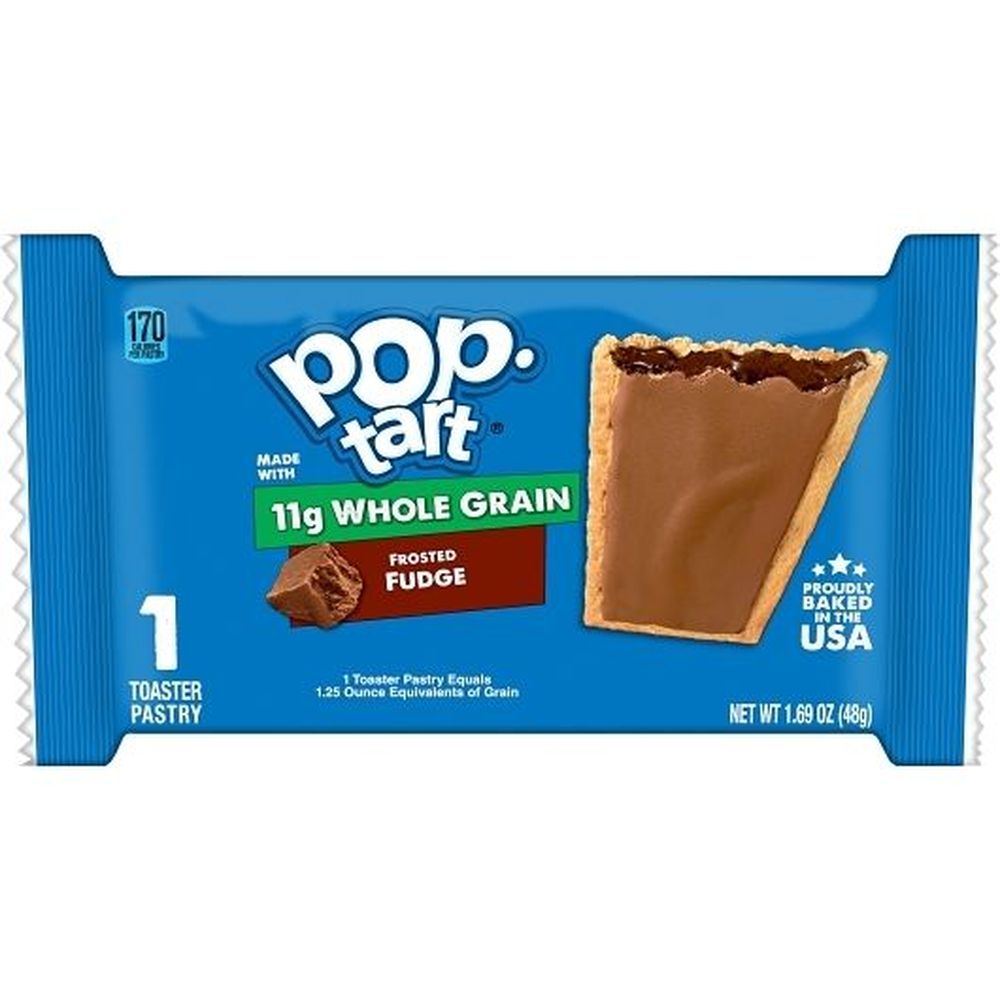 Pop-tarts Whole Grain Frosted Fudge Toaster Pastries, 1.7 Ounce -- 120 Per Case