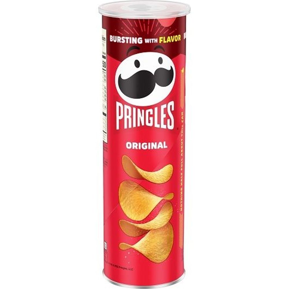 Pringles Original Potato Crisps, 5.2 Ounce -- 14 Per Case
