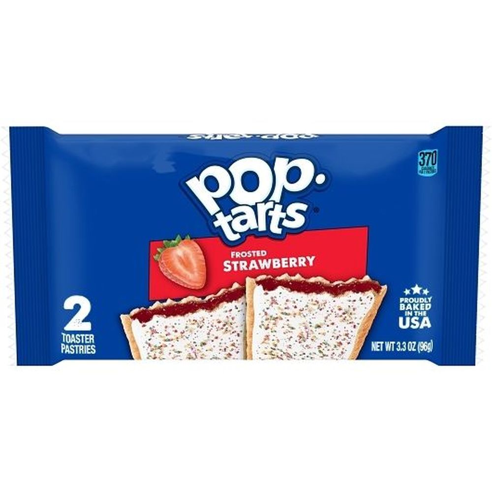 Pop-tarts Frosted Strawberry Toaster Pastries, 3.3 Ounce -- 72 Per Case