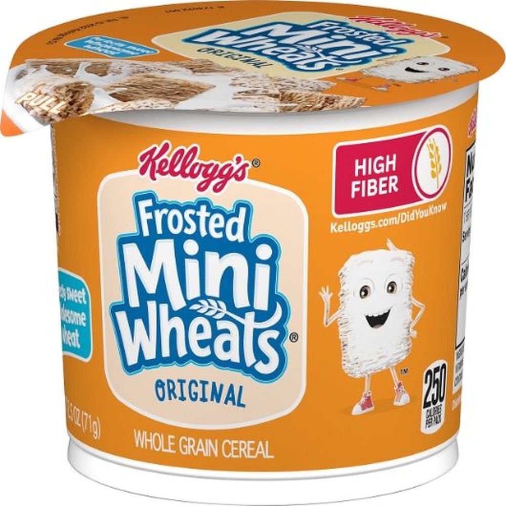 Frosted Mini-wheats Bite Size Whole Grain Cereal, 2.5 Ounce -- 12 Per Case