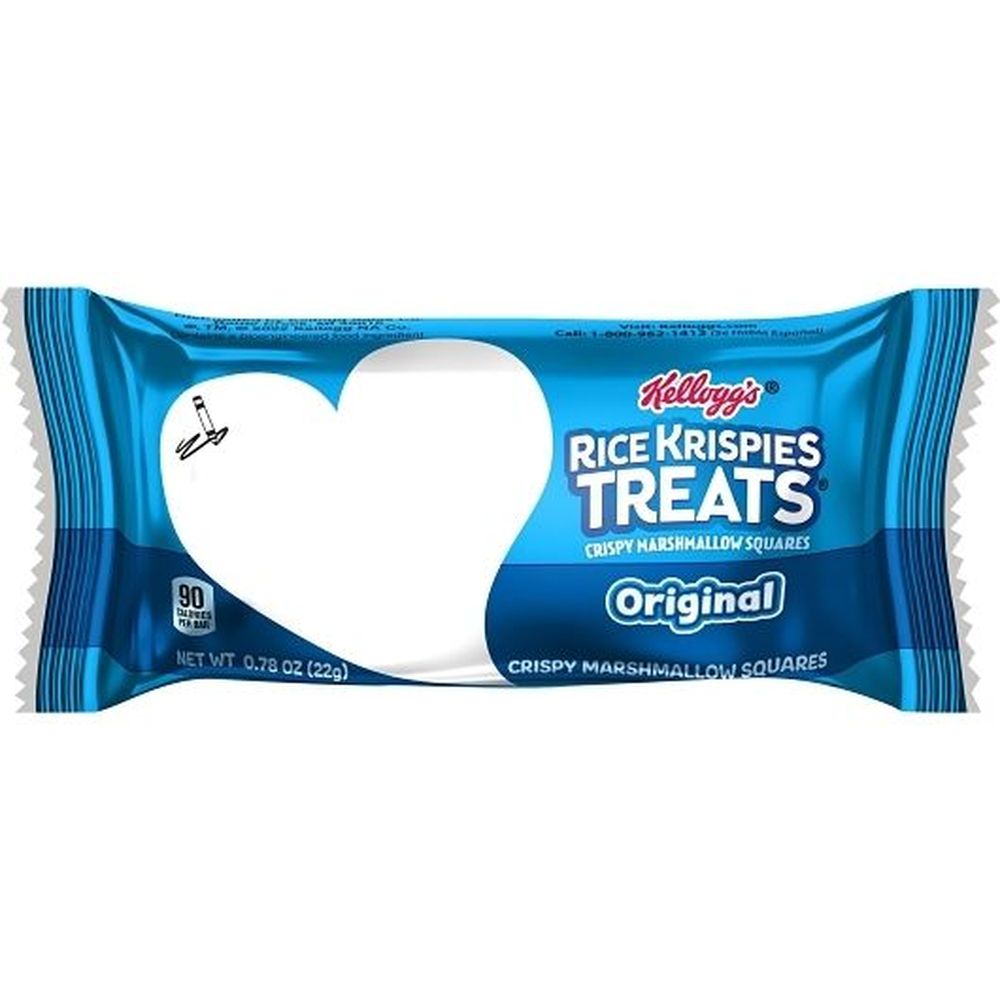 Rice Krispies Treats Original Crispy Marshmallow Squares - Value Pack, 0.78 Ounce -- 96 Per Case