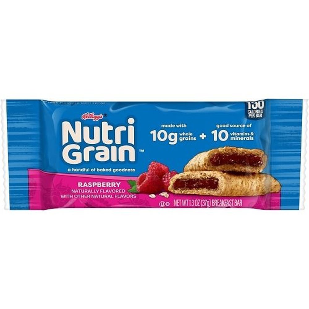 Nutri-grain Raspberry Filled Cereal Bar, 10.4 Ounce -- 12 Per Case