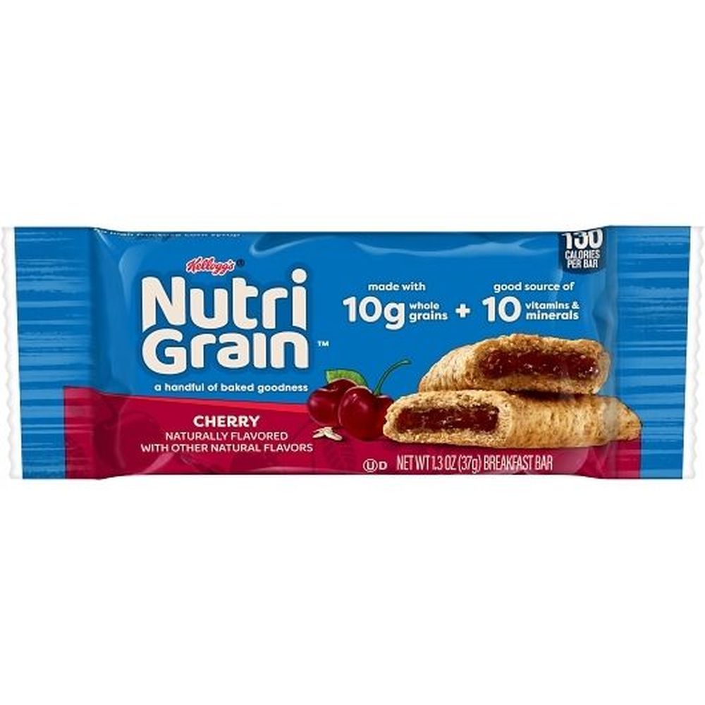 Nutri-grain Cherry Breakfast Bar, 1.3 Ounce -- 96 Per Case