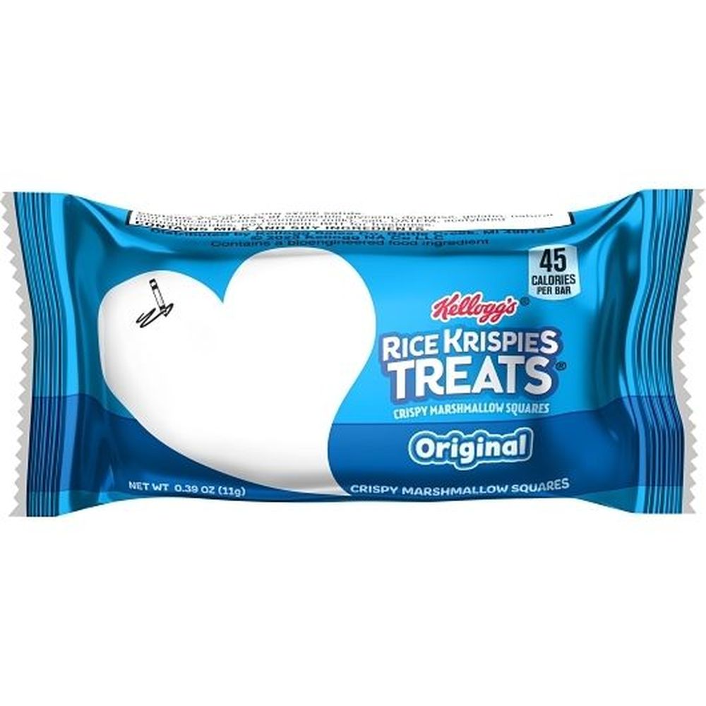 Rice Krispies Treats Minis Original Crispy Marshmallow Squares, 0.39 Ounce -- 600 Per Case