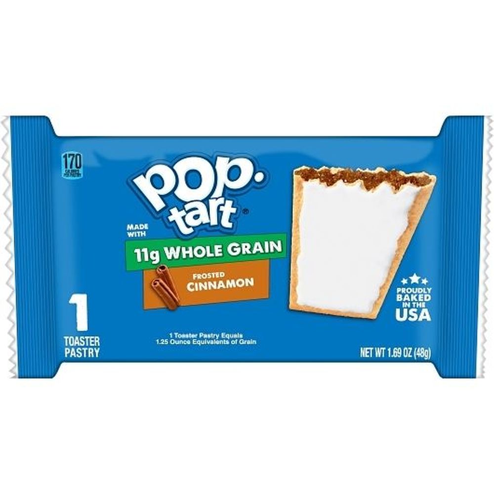 Pop-tarts Whole Grain Frosted Brown Sugar Cinnamon Toaster Pastry, 1.69 Ounce -- 120 Per Case