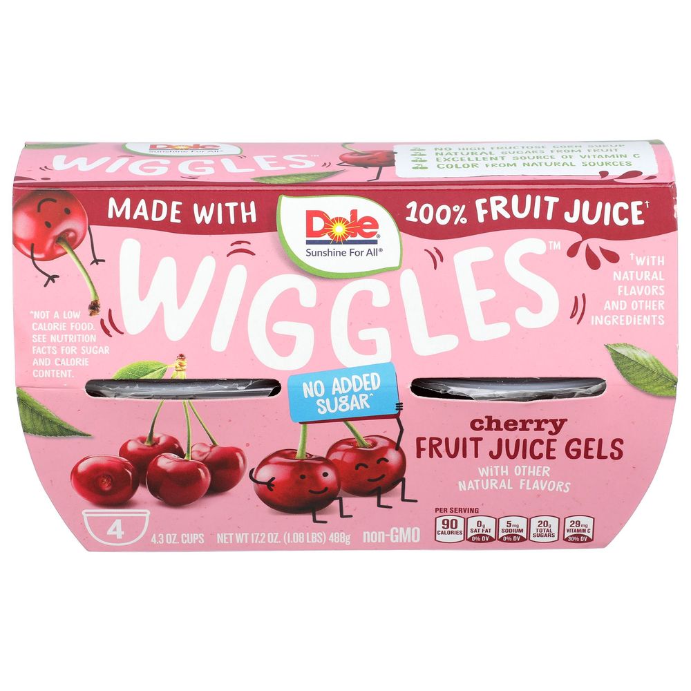 Cherry Fruit Juice Gel