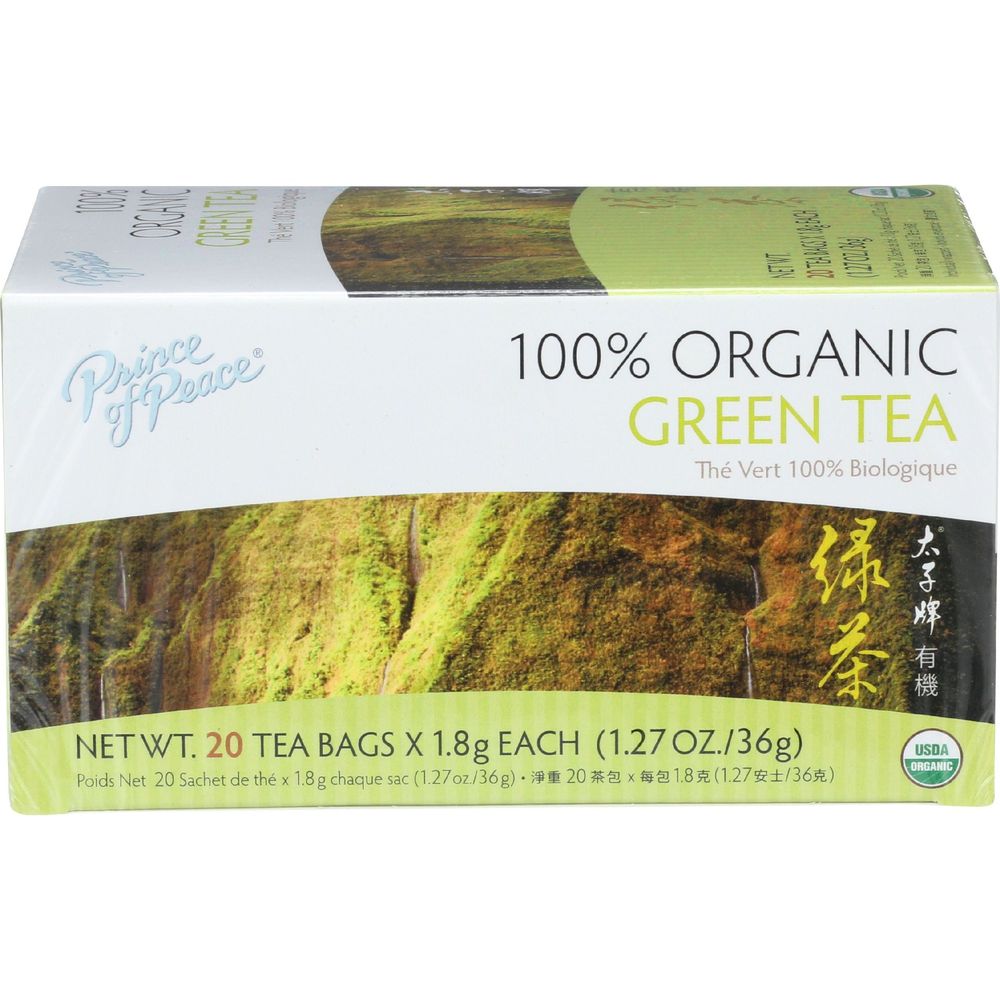 Organic 100 Percent Organic Green Tea