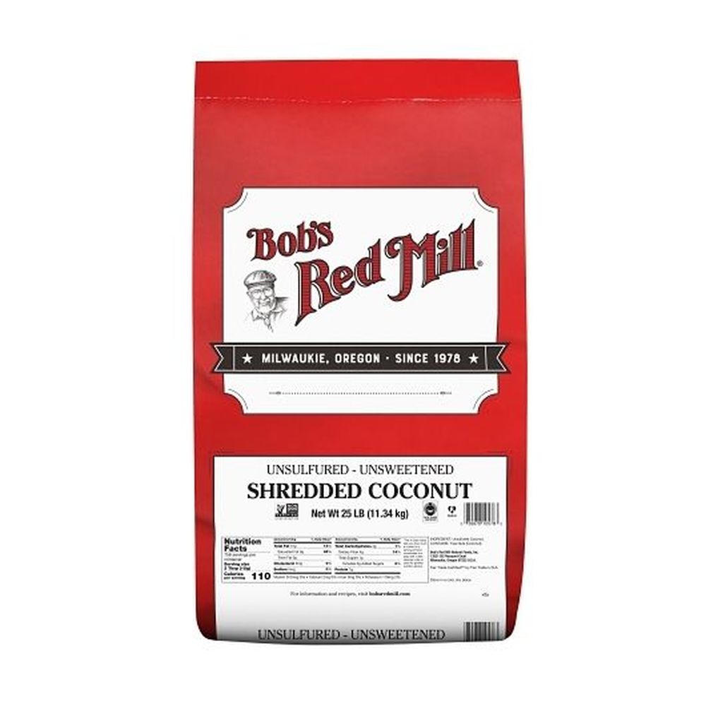 Bob's Red Mill Shredded Coconut, 25 Pound