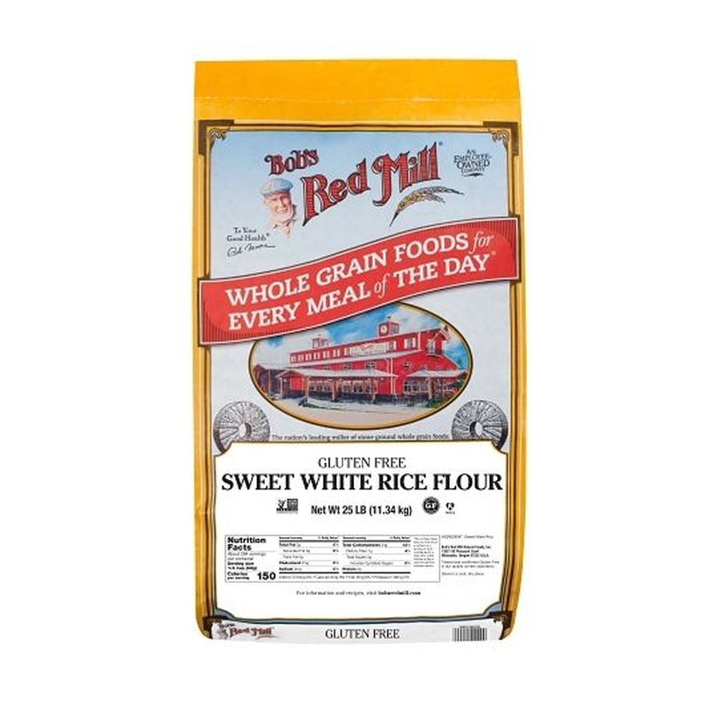 Bob's Red Mill Sweet White Rice Flour, 25 Pound
