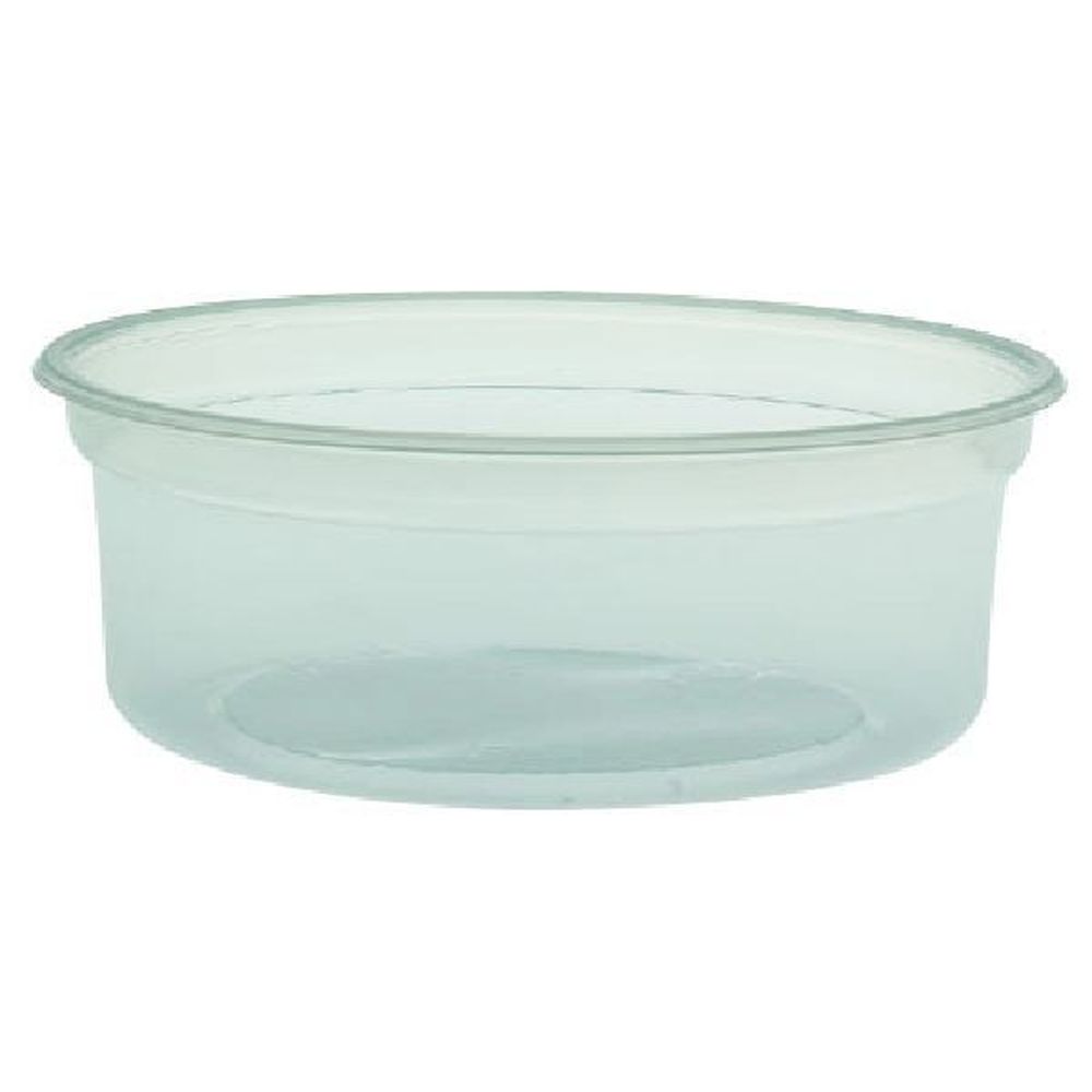 MicroGourmet Polypropylene Contact Clear Deli Container 8 Ounce