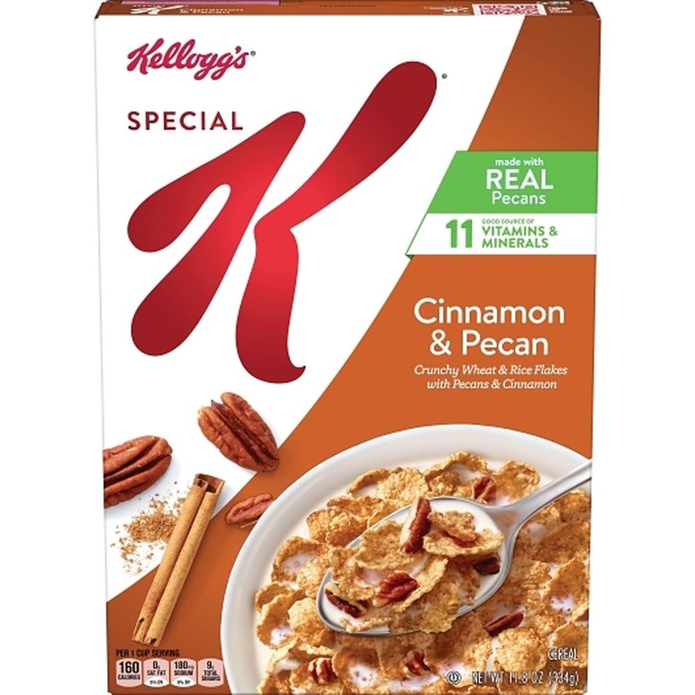 Special K Cinnamon And Pecan Cereal, 11.8 Ounce -- 10 Per Case