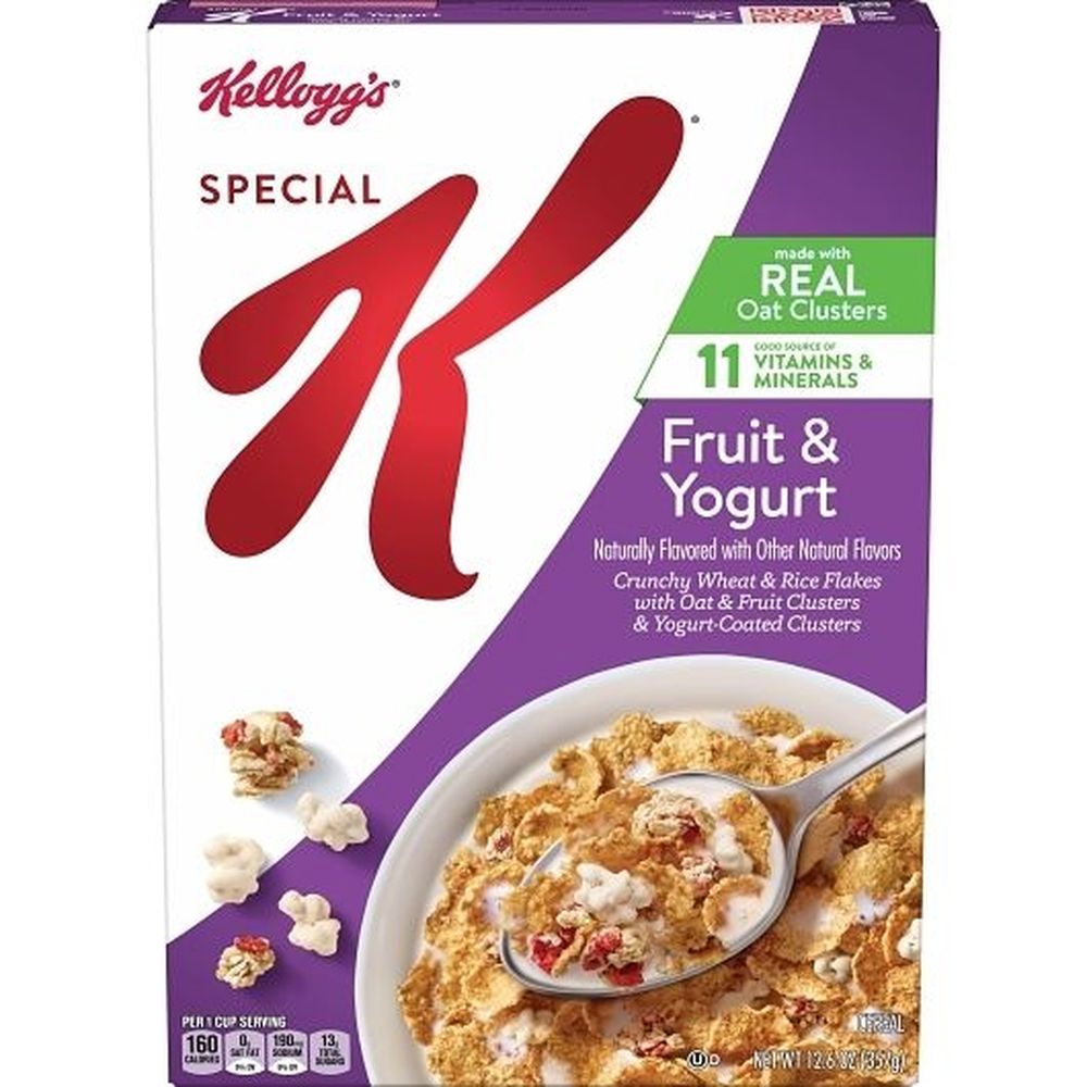 Special K Fruit And Yogurt Cereal, 12.6 Ounce -- 10 Per Case