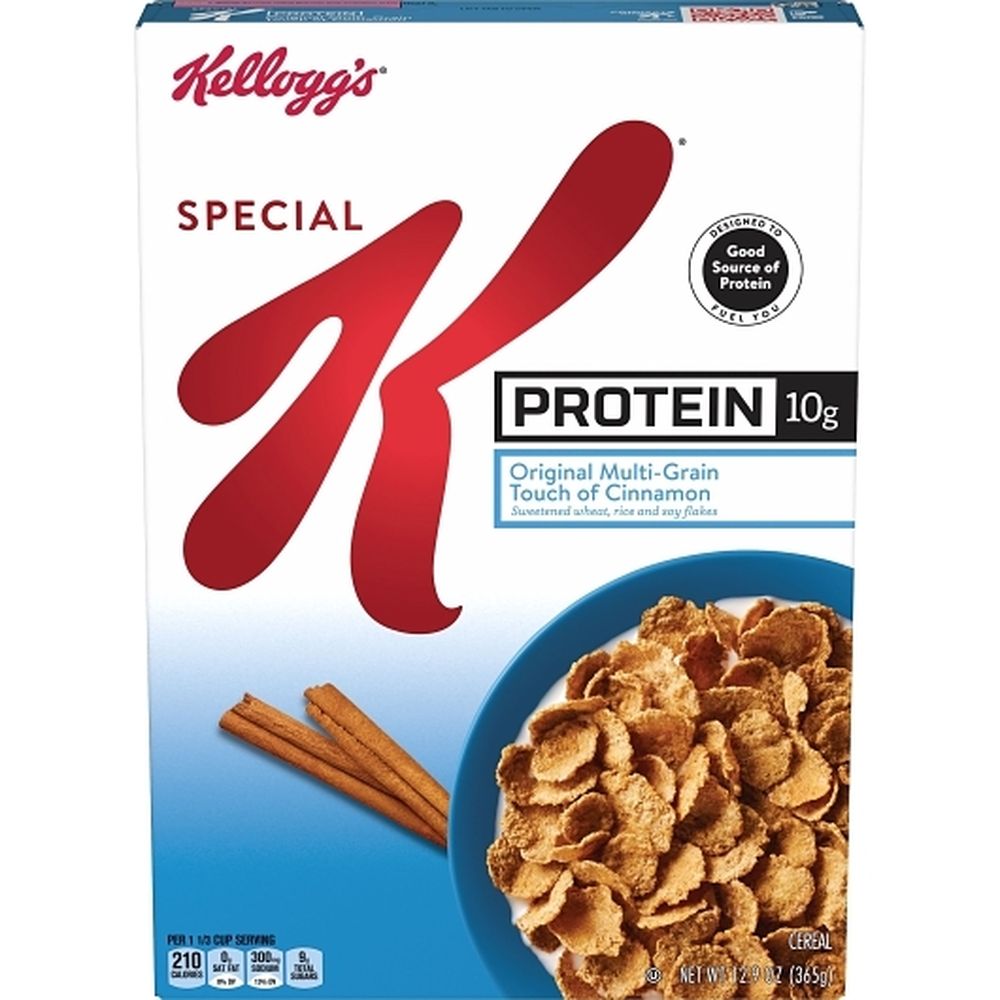 Special K Protein Original Multi-grain Cinnamon Cereal, 12.9 Ounce -- 10 Per Case
