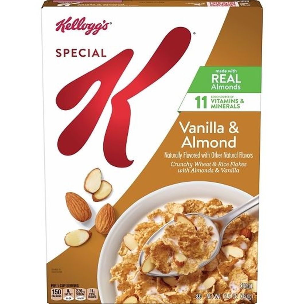 Special K Vanilla Almond Cereal, 12.5 Ounce -- 10 Per Case