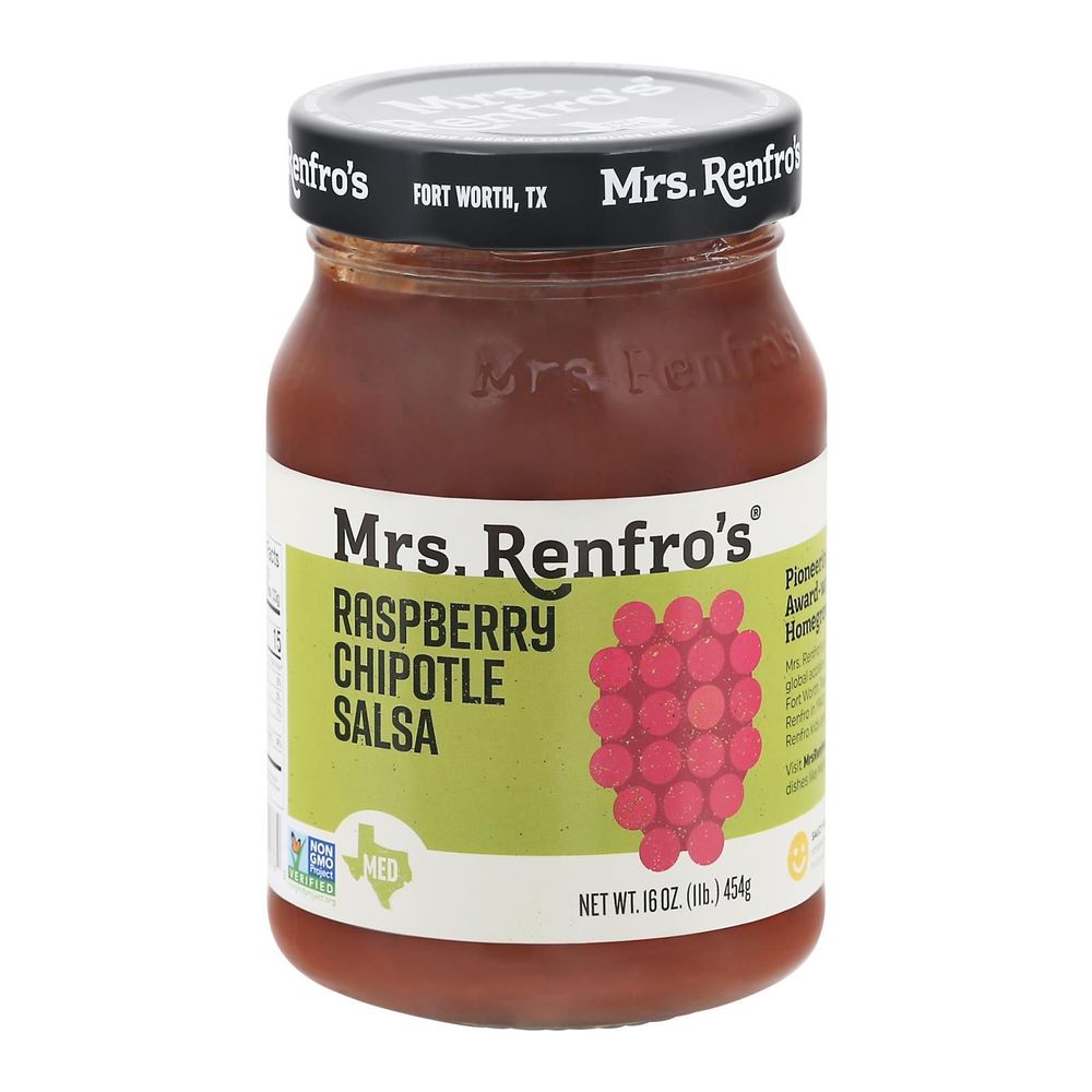 Mrs. Renfro's Raspberry Chipotle Salsa, 16 Ounce -- 6 Per Case