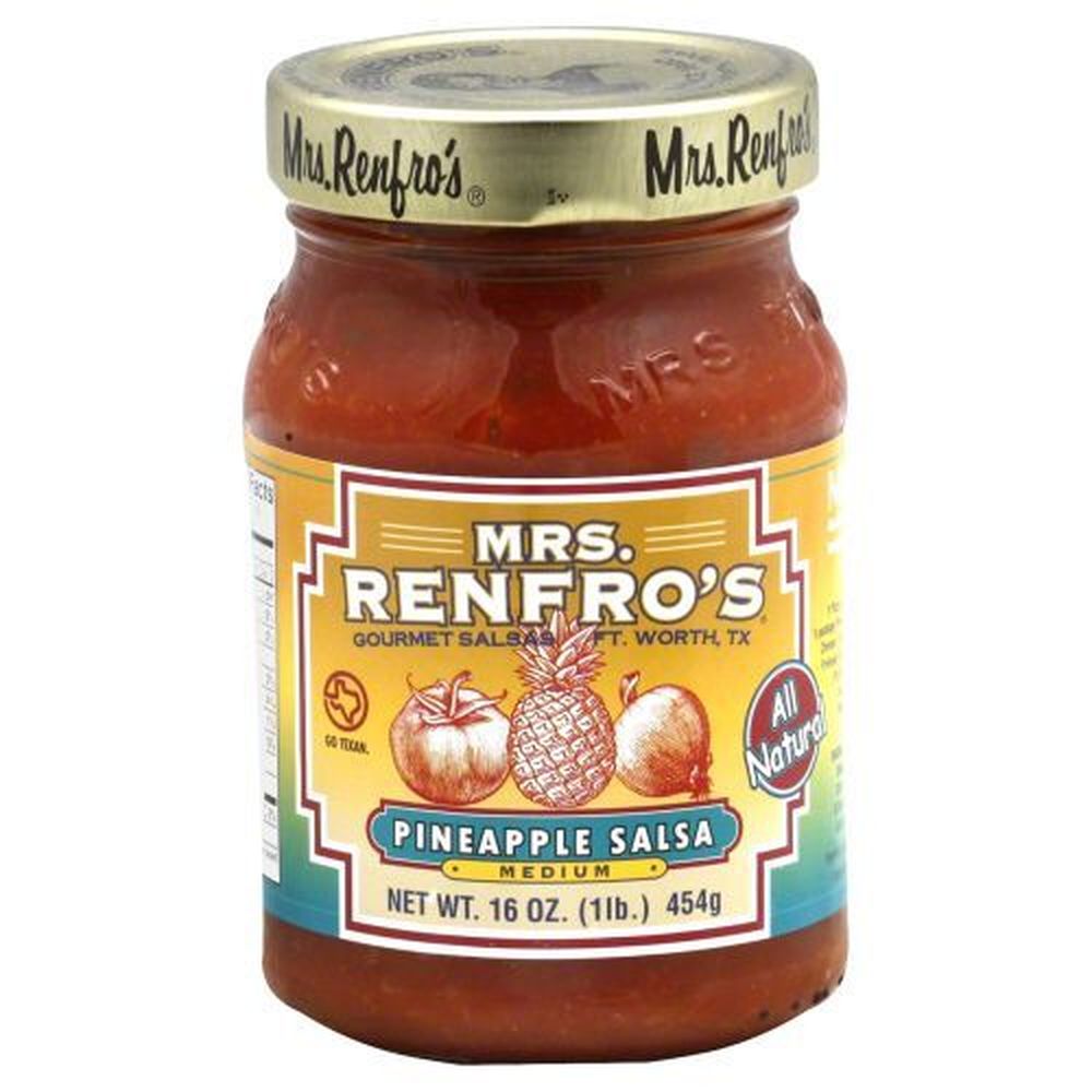 Mrs. Renfro's Pineapple Salsa, 16 Ounce -- 6 Per Case