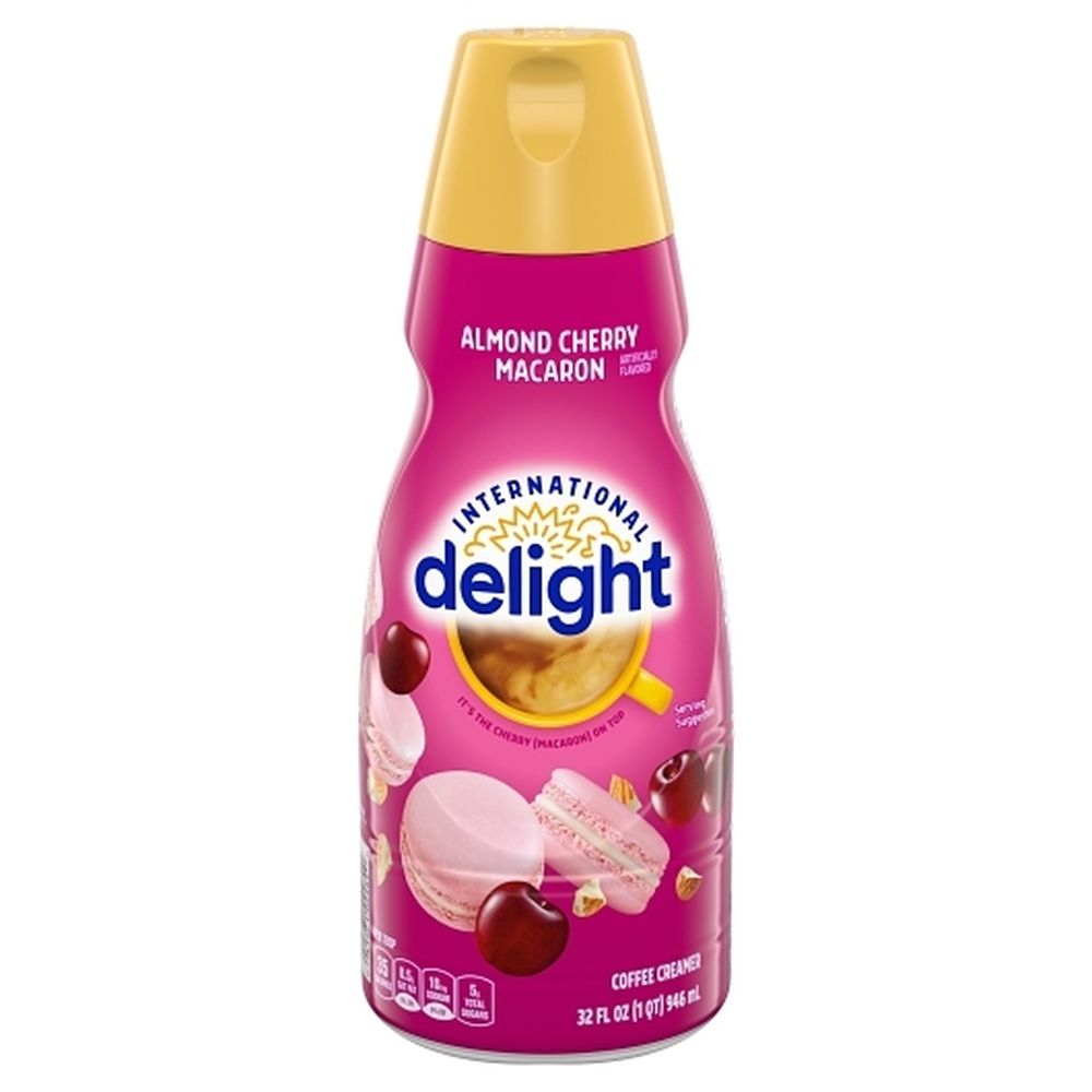Almond Cherry Macaron Coffee Creamer